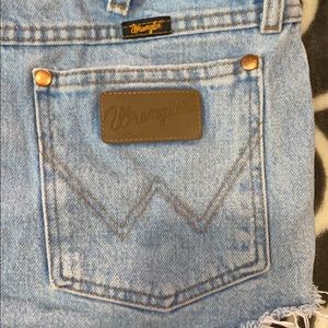 Wrangler cut off shorts